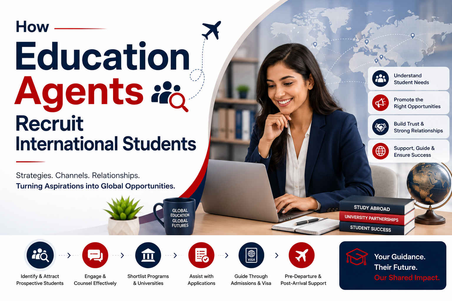 How Education Agents Recruit International Students