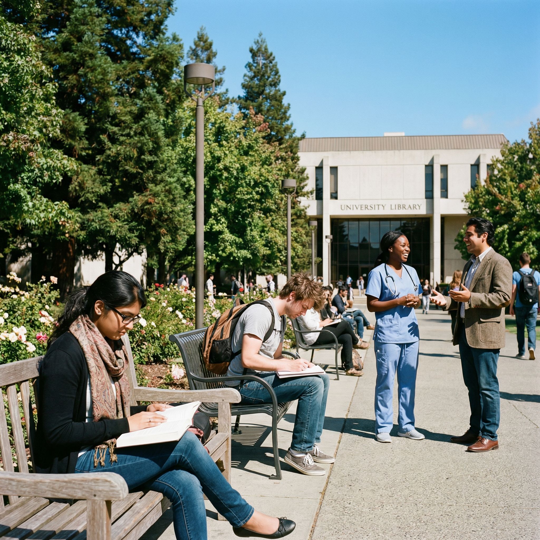 University campus representing regional diversification strategy